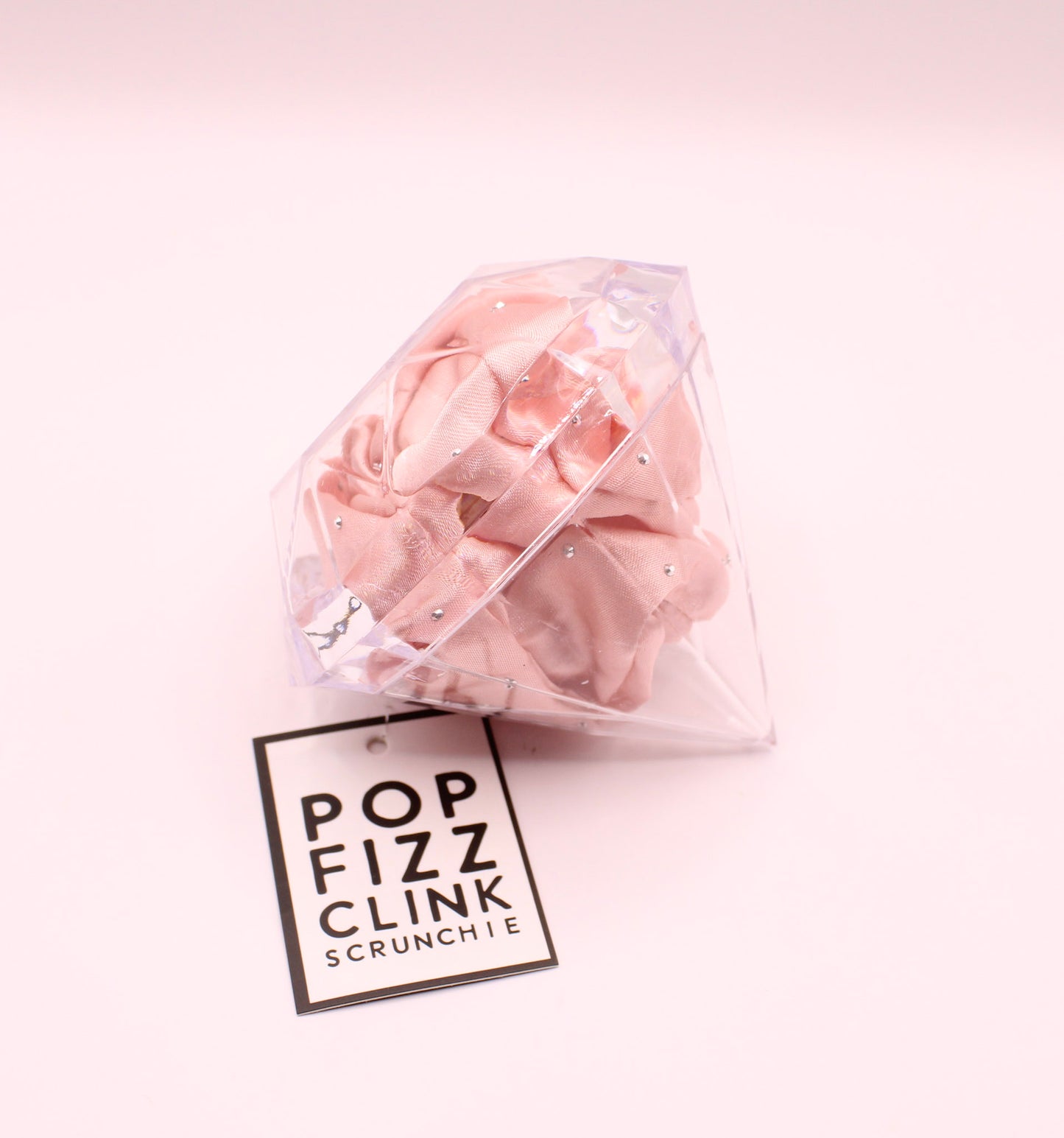 SCRUNCHIE RINESTONE BLUSH