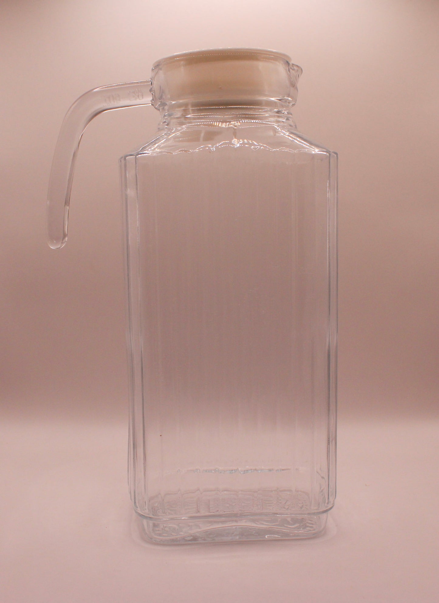 GLASS PITCHER