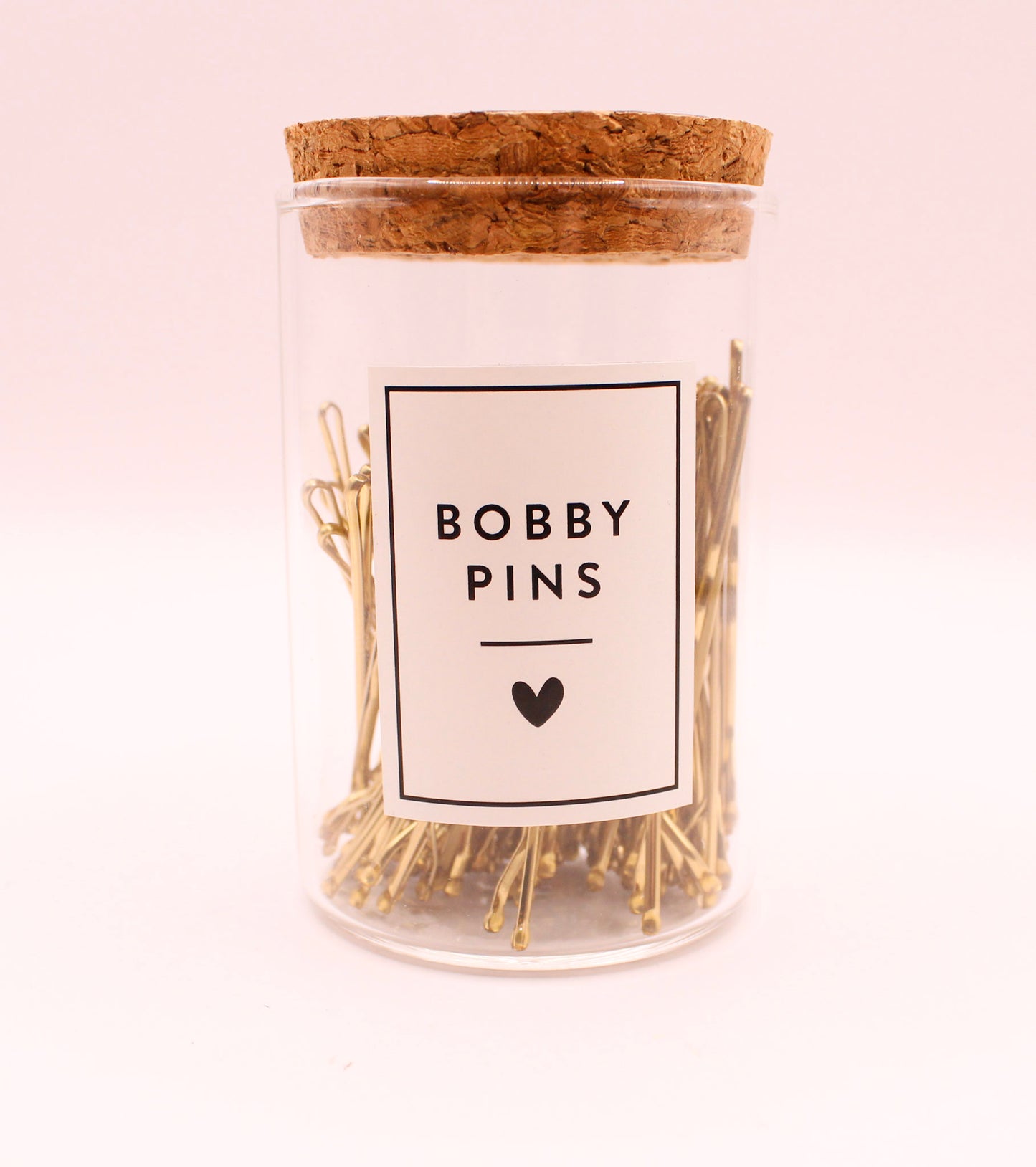 100 BOBBY PINS JAR