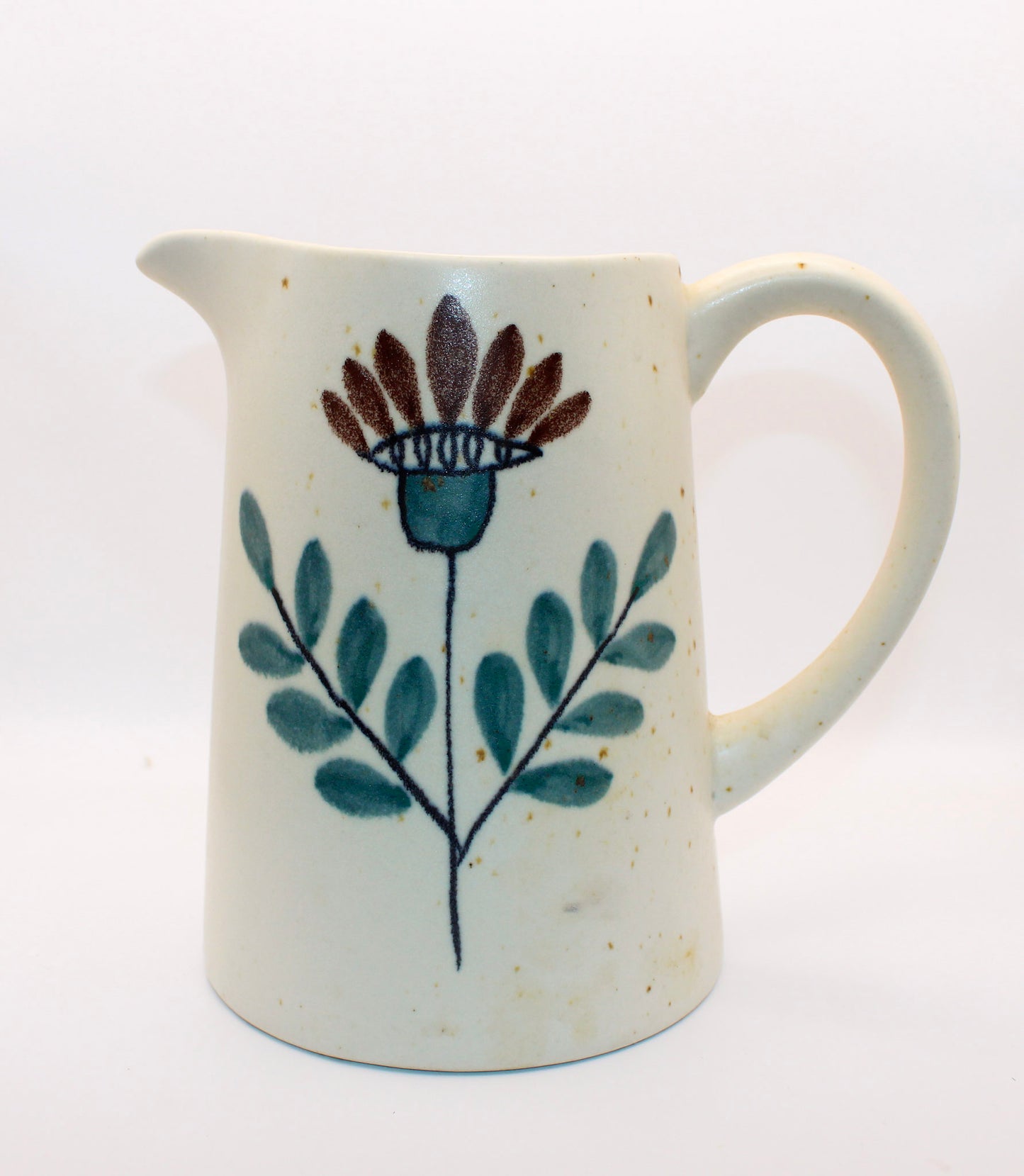 PITCHER W/FLORAL DESIGN