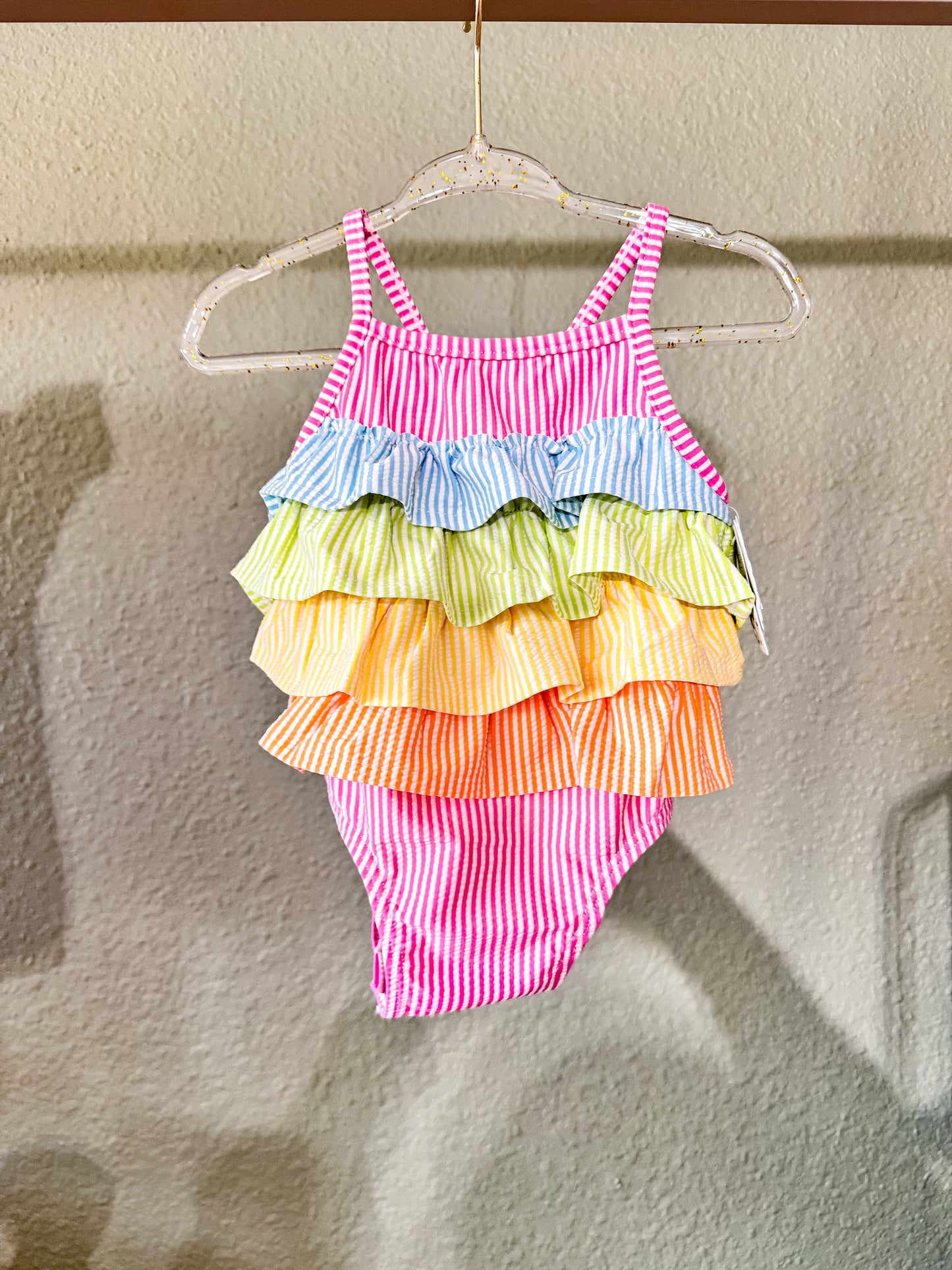 RUFFLE SWIMSUIT