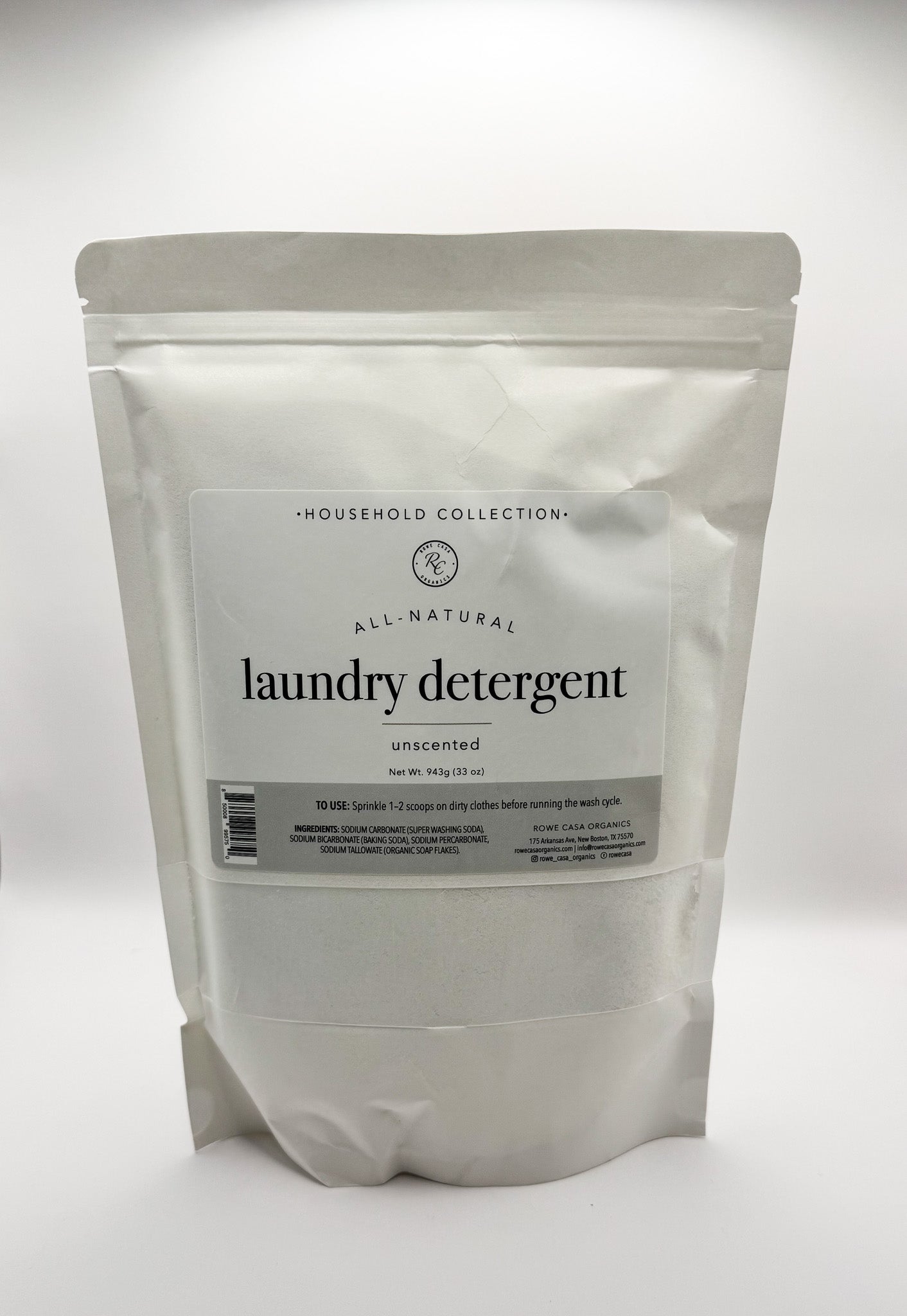LAUNDRY DETERGENT - UNSCENTED POWDER