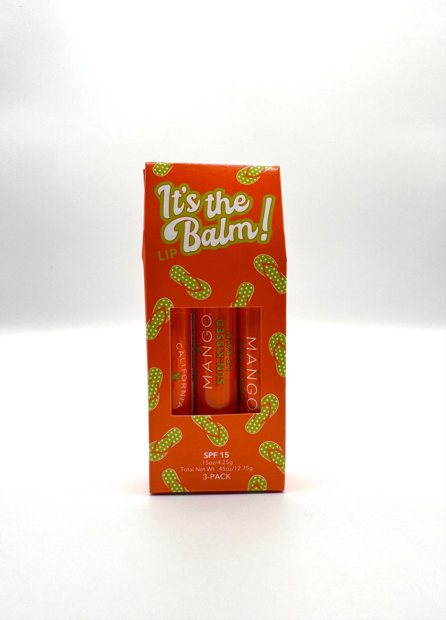 MANGO 3- PACK LIP BALM