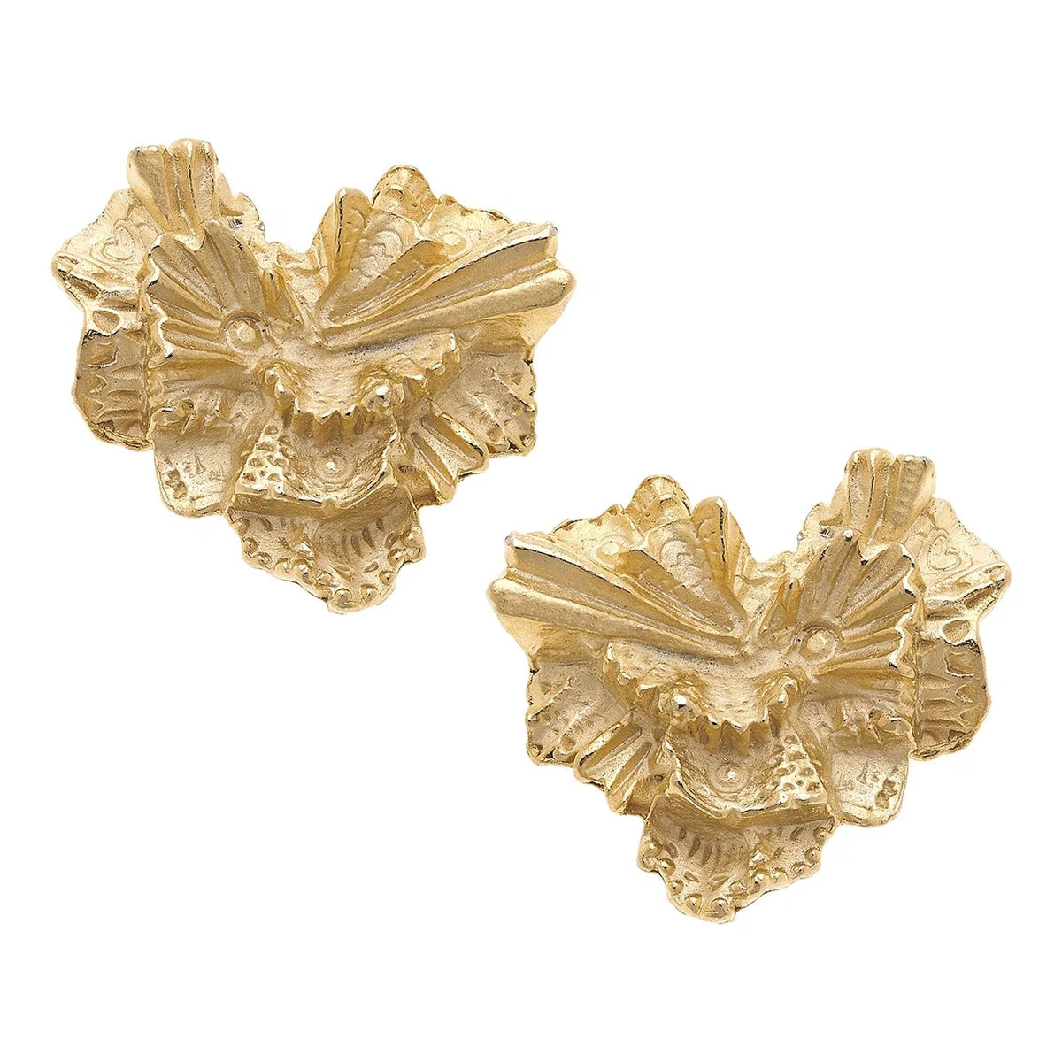 Mila Heart Studs