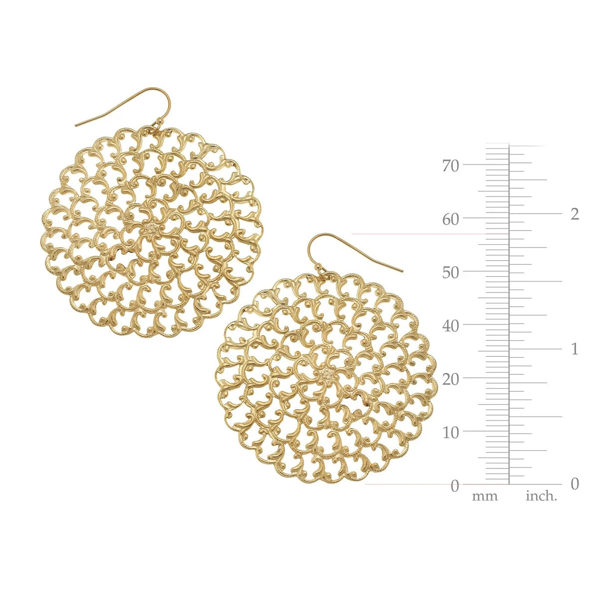 Filigree Clover Earrings