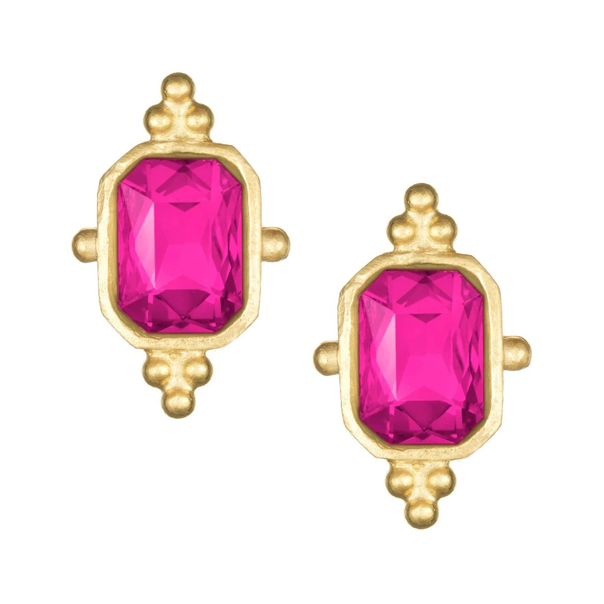 Magenta Collins Studs