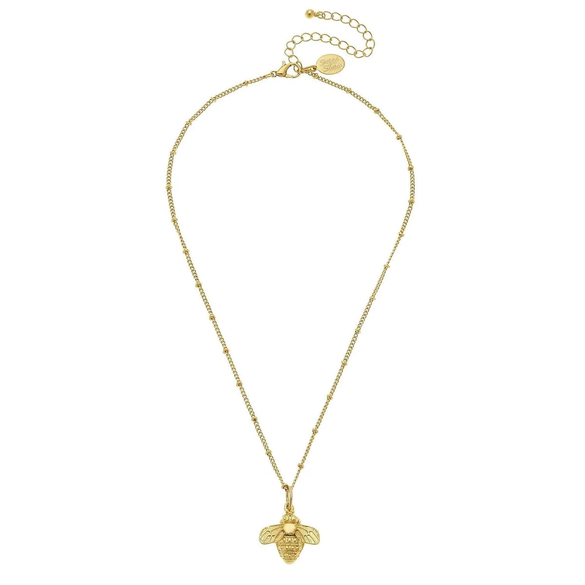 Gold Bee Necklace