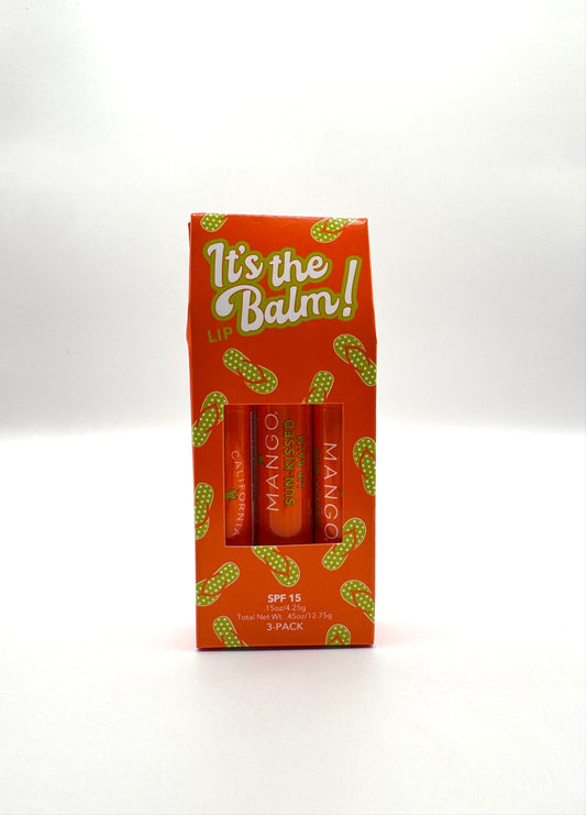 MANGO 3- PACK LIP BALM